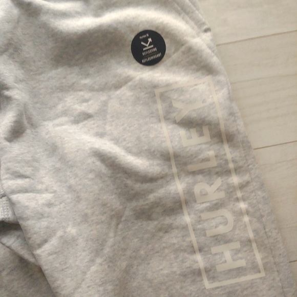 HURLEY NEW Boxed Logo Relaxed Fit Fleece Joggers - Picture 6 of 12